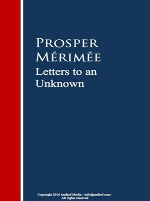 cover image of Letters to an Unknown